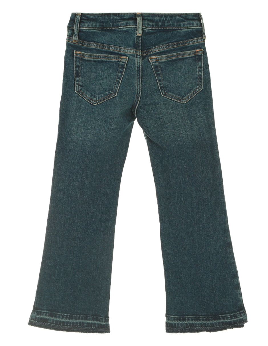Jeans straight para niña