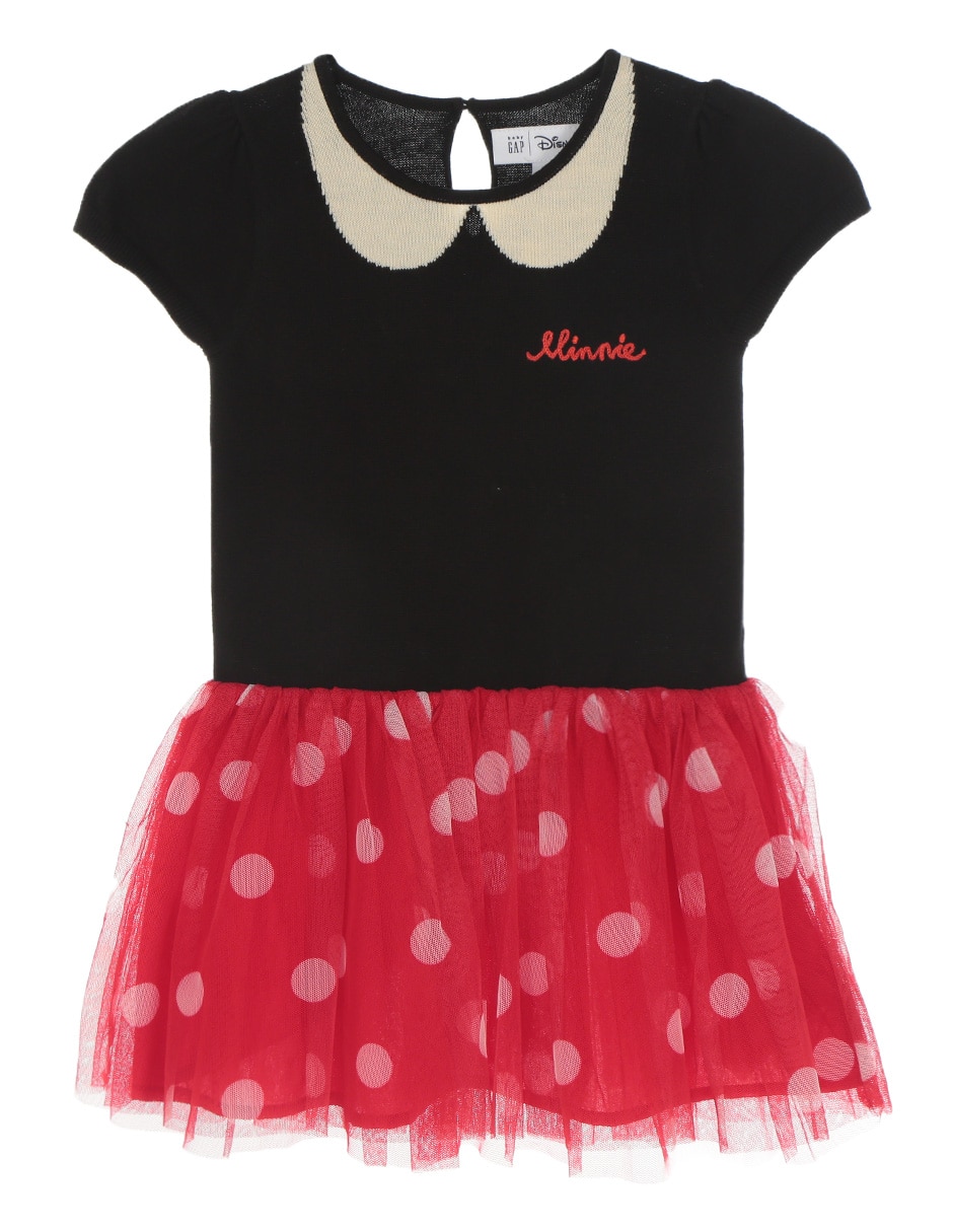 Vestido manga cap para bebé niña
