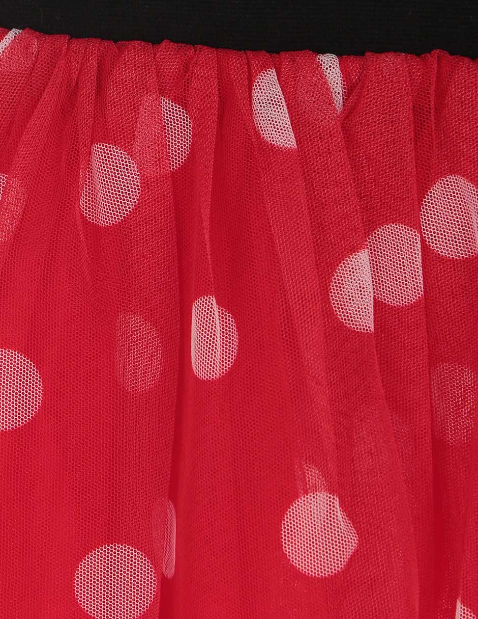 Vestido manga cap para bebé niña