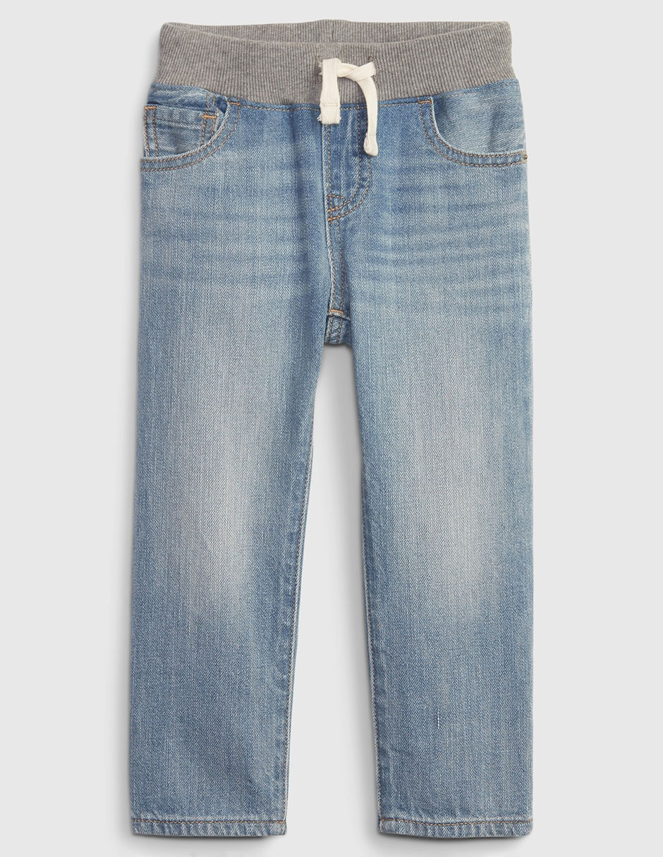 Jeans slim lavado claro para bebé niño Jeans slim lavado claro para bebé niño