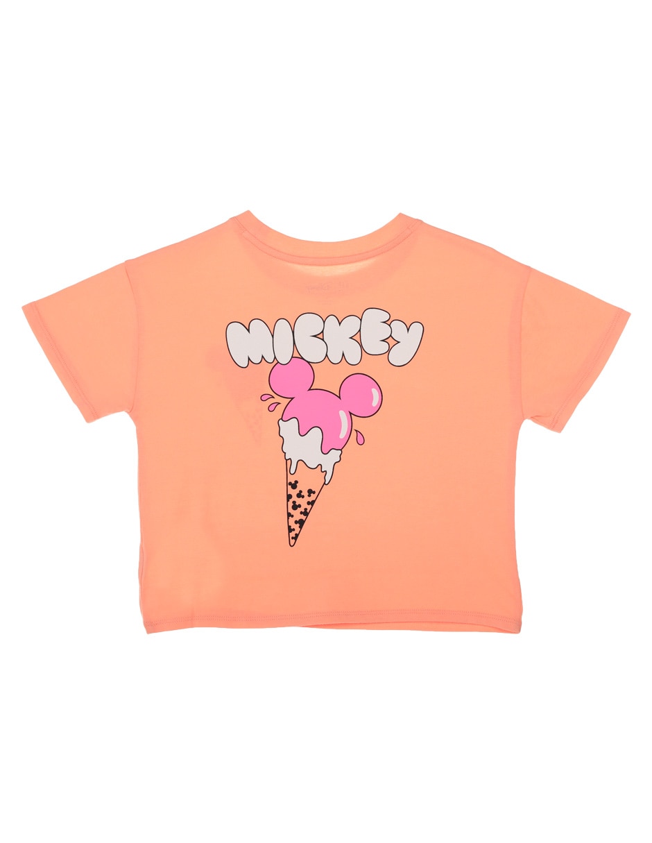 Playera manga corta para niña