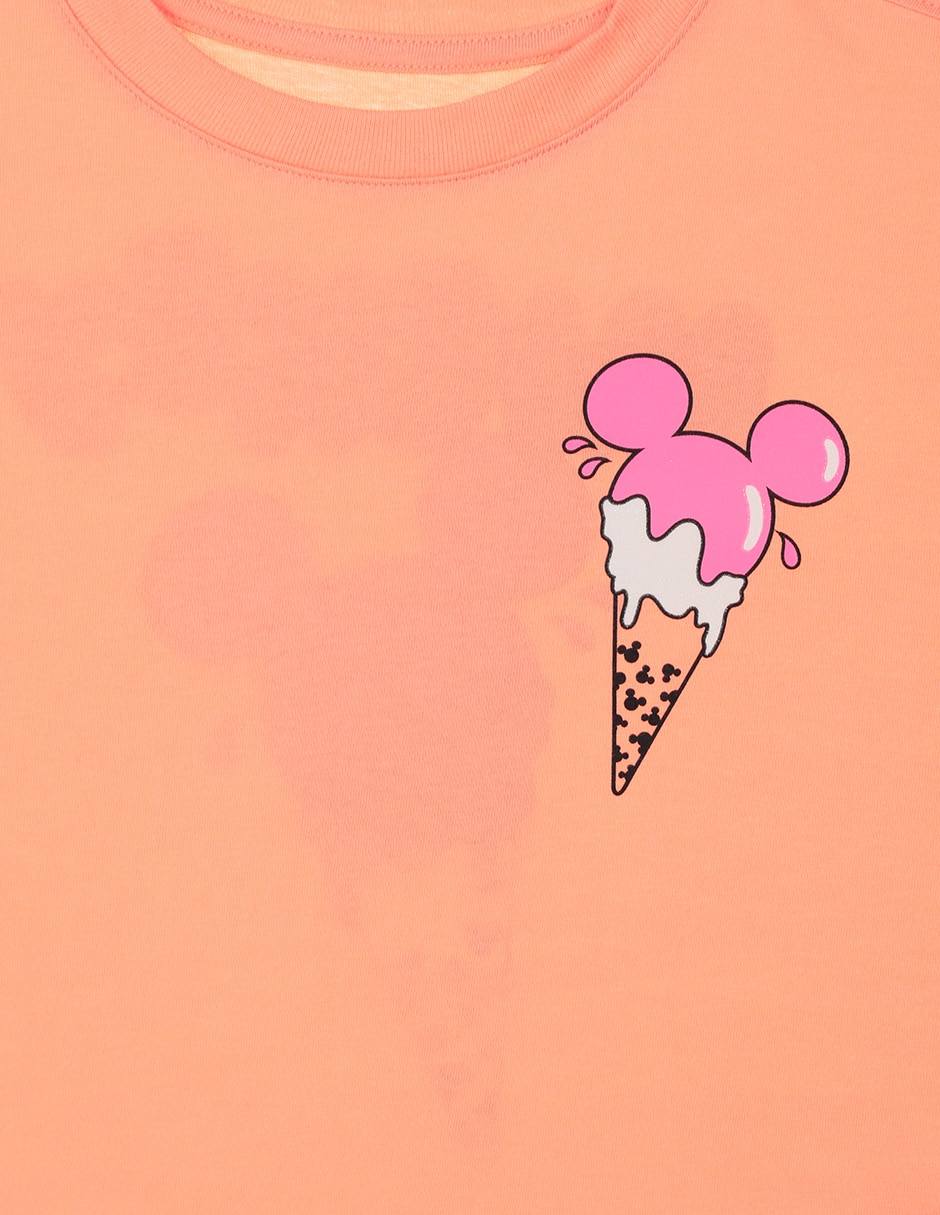 Playera manga corta para niña