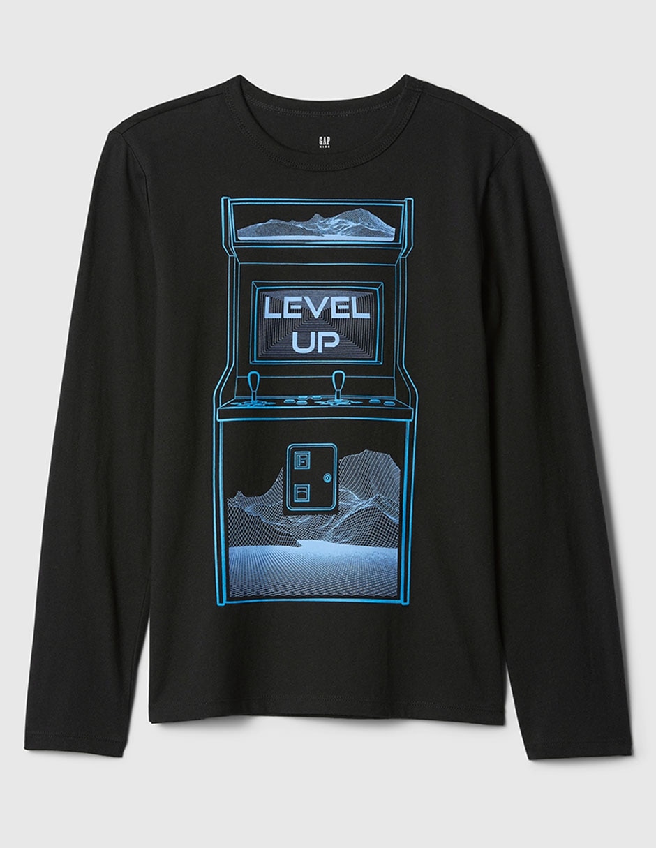 Playera manga larga para niño Playera manga larga para niño