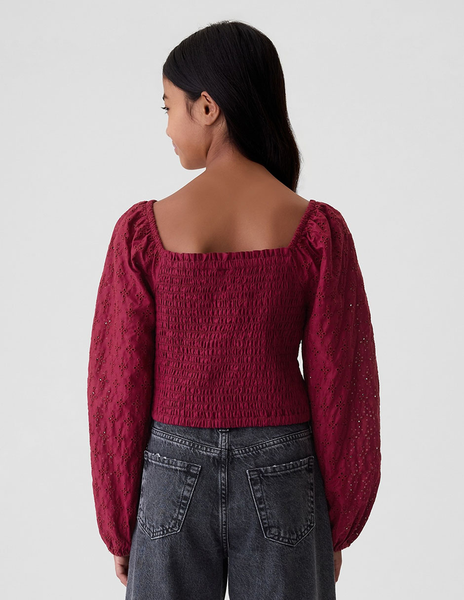 Blusa para niña