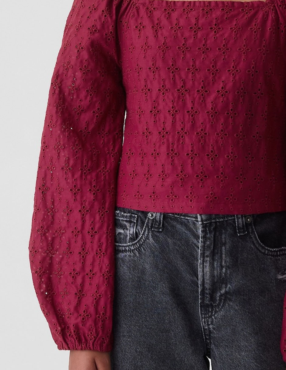 Blusa para niña