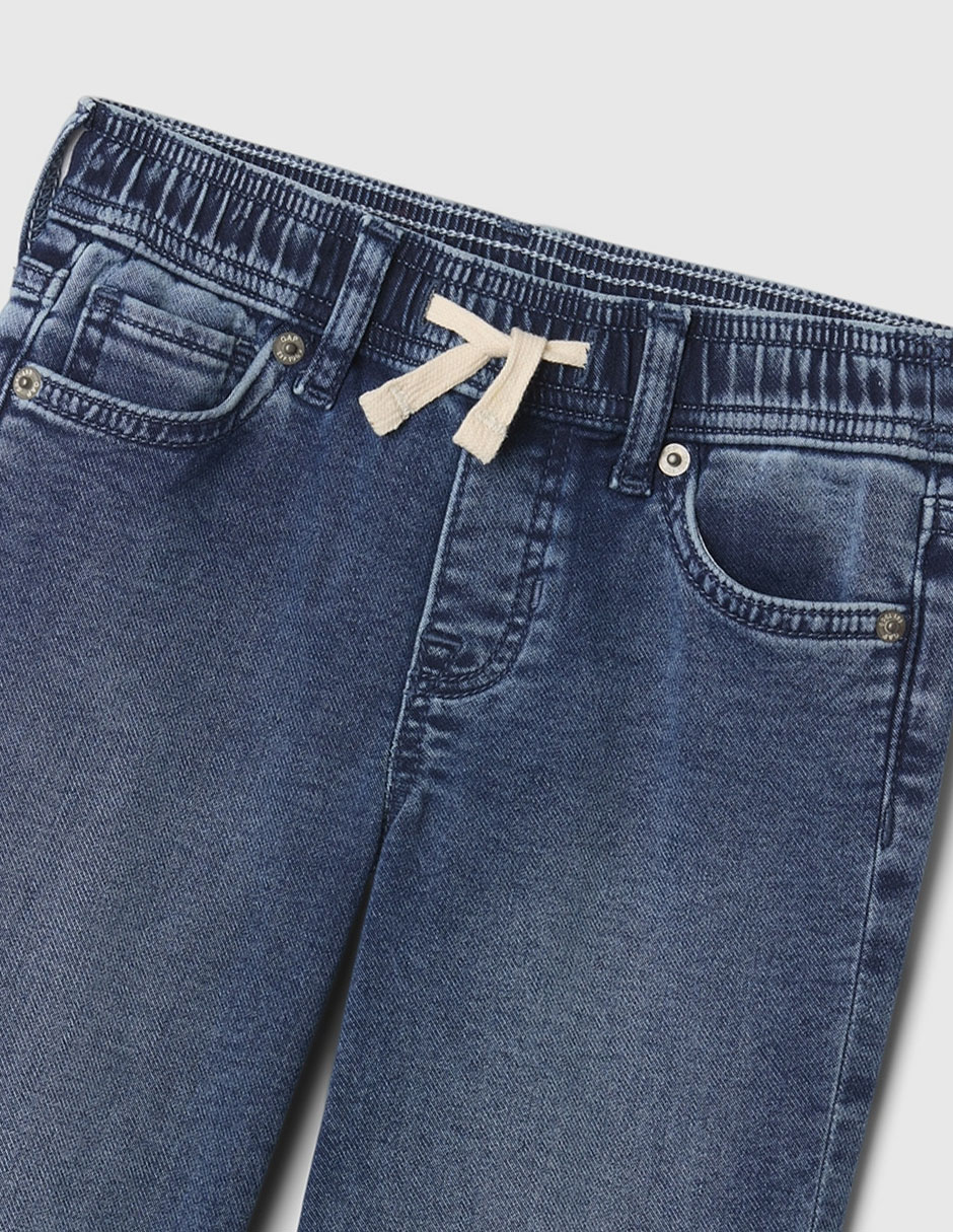Jeans baggy Ultrasoft lavado medio para niña