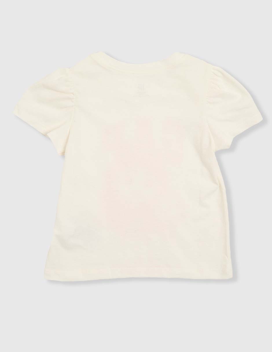 Playera manga corta para bebé niña 5