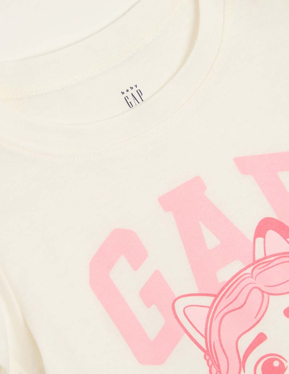 Playera manga corta para bebé niña 4
