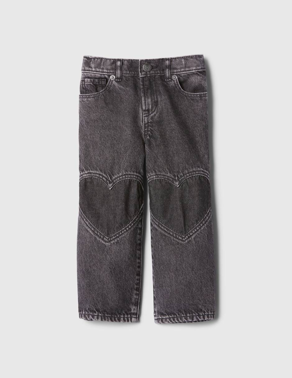 Jeans straight para niña