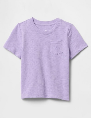 Playera manga corta para bebé niña Playera manga corta para bebé niña
