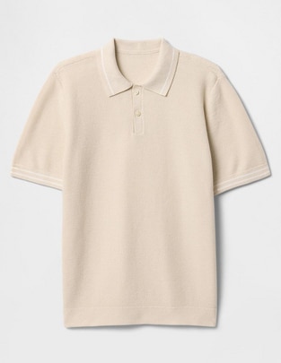 Playera tipo polo de algodón para niño Playera tipo polo de algodón para niño