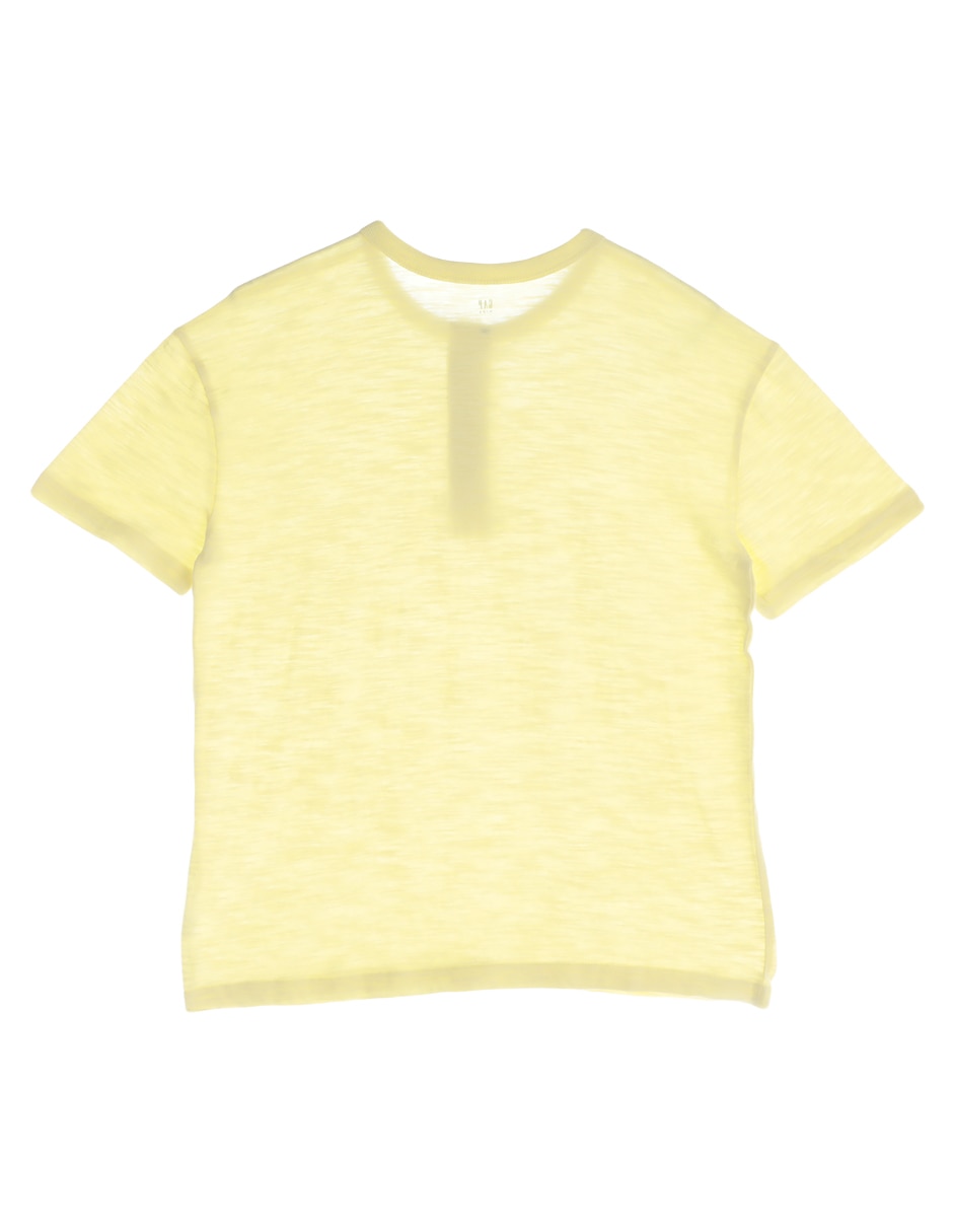 PLAYERA GAP 708501 N, 6-7 AÑOS, AMARILLO