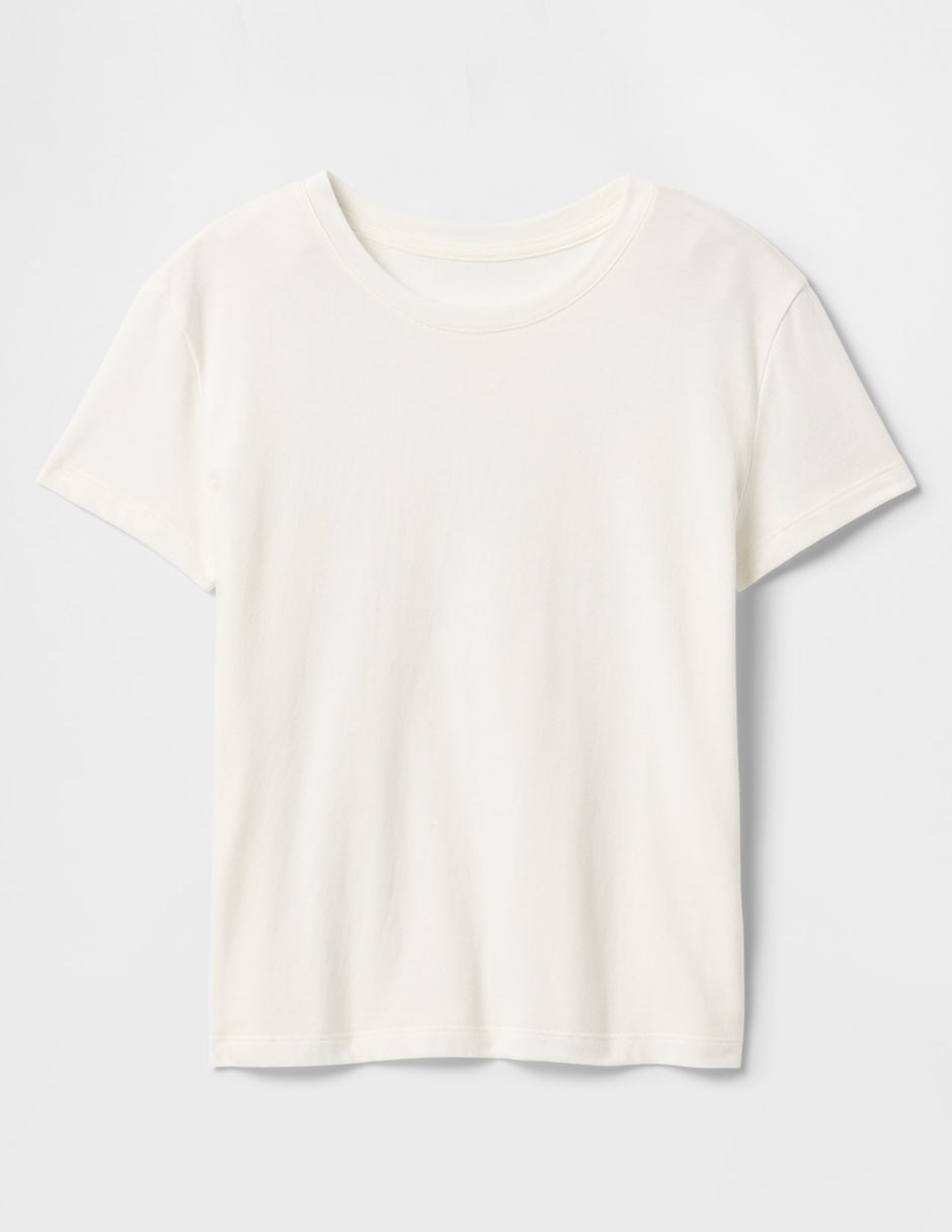 Playera manga corta para niña