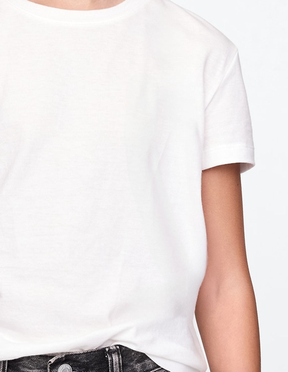 Playera manga corta para niña