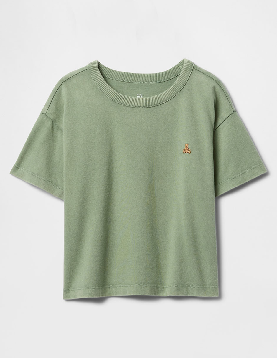 Playera Ultrasoft manga corta para bebé niña 4