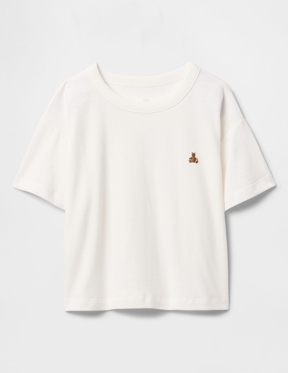 Playera Ultrasoft manga corta para bebé niña 6