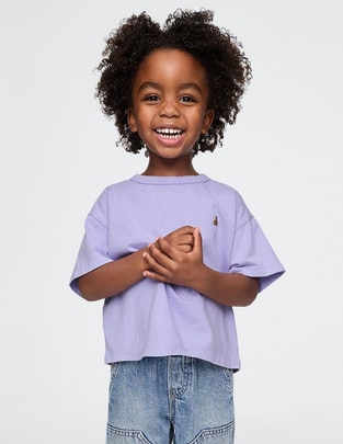 Playera Ultrasoft manga corta para bebé niña