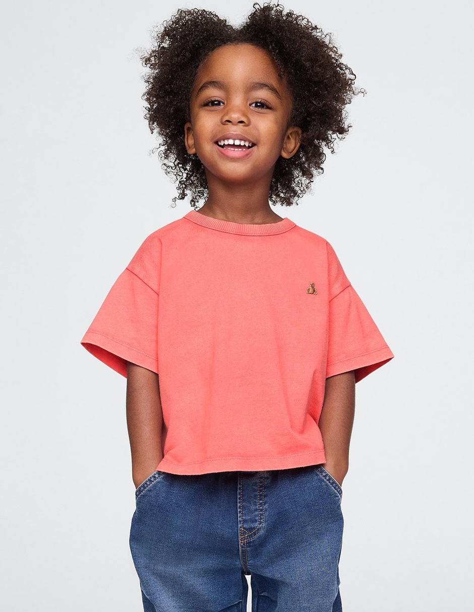 Playera Ultrasoft manga corta para bebé niña
