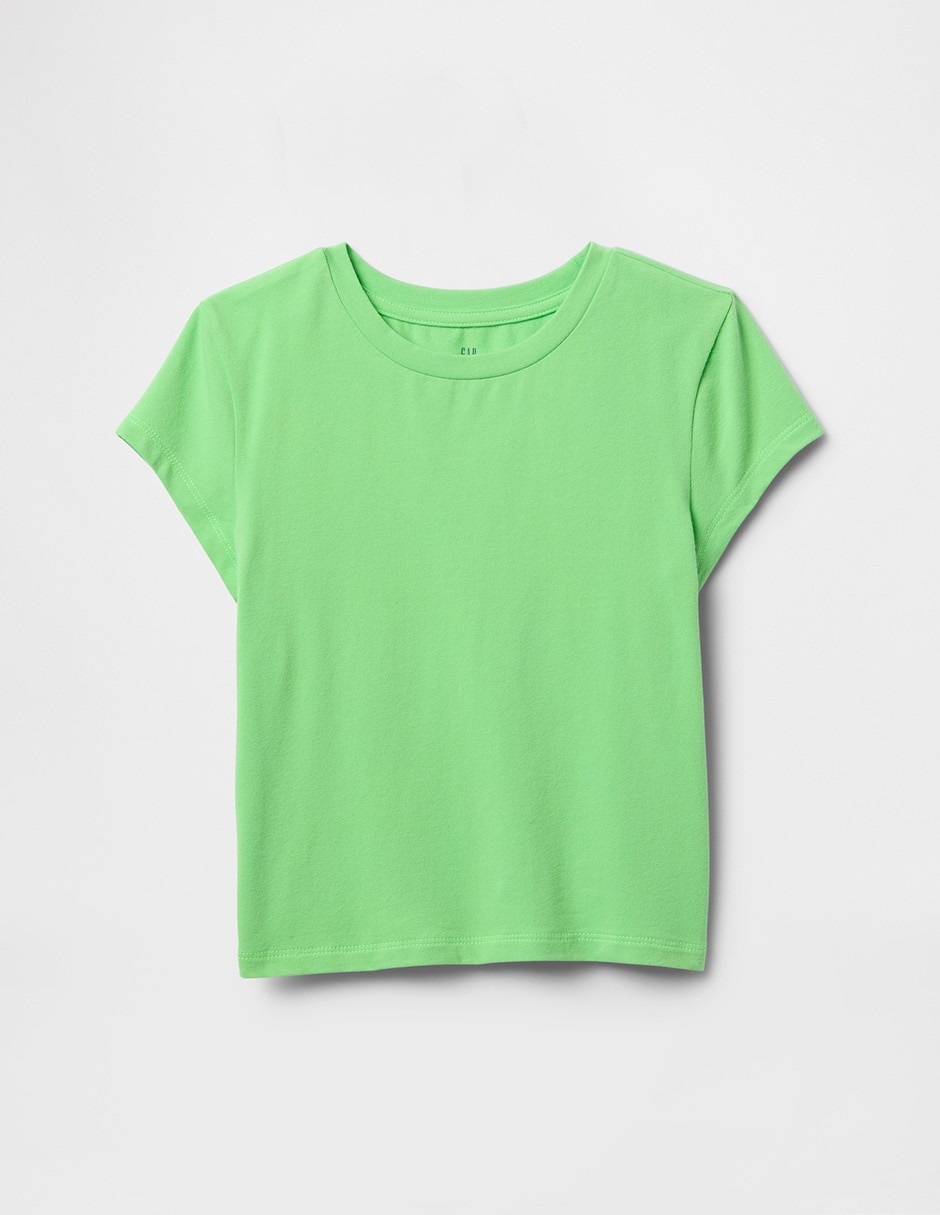 Playera manga corta para niña