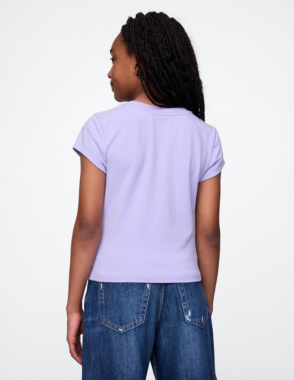 Playera manga corta para niña 3