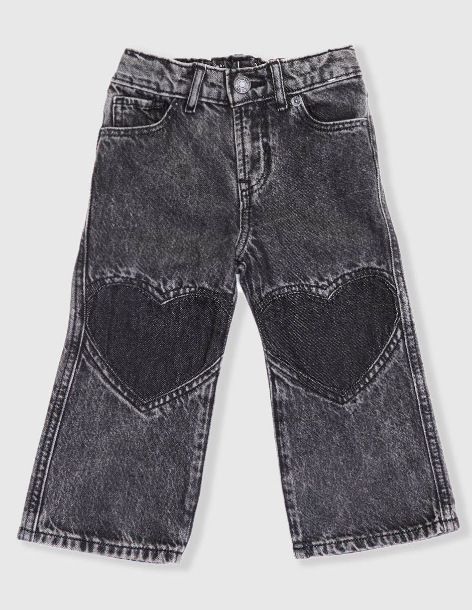 Jeans straight para niña