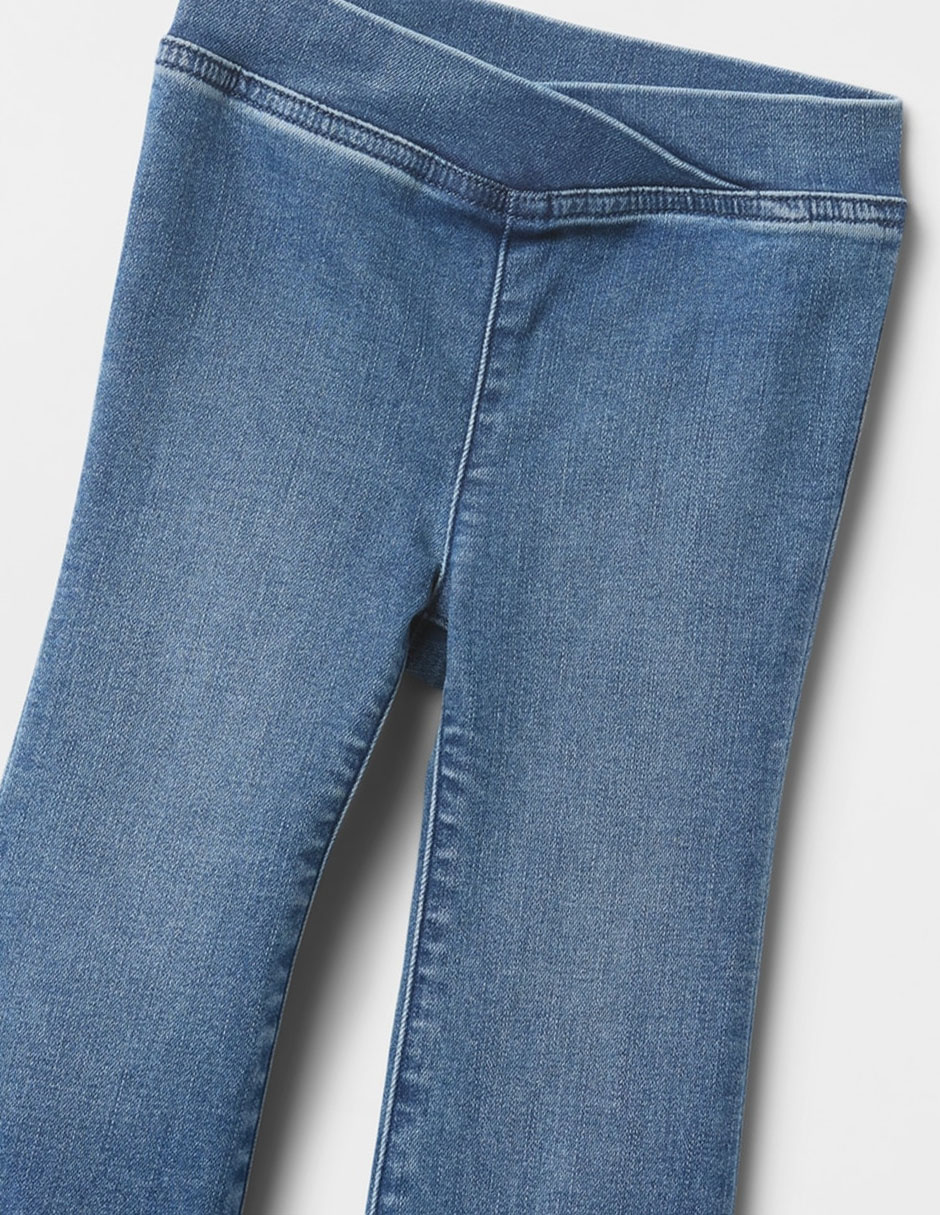 Jegging flare lavado medio para niña 2
