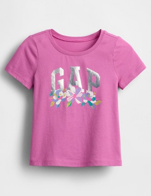 Playera manga corta para bebé niña