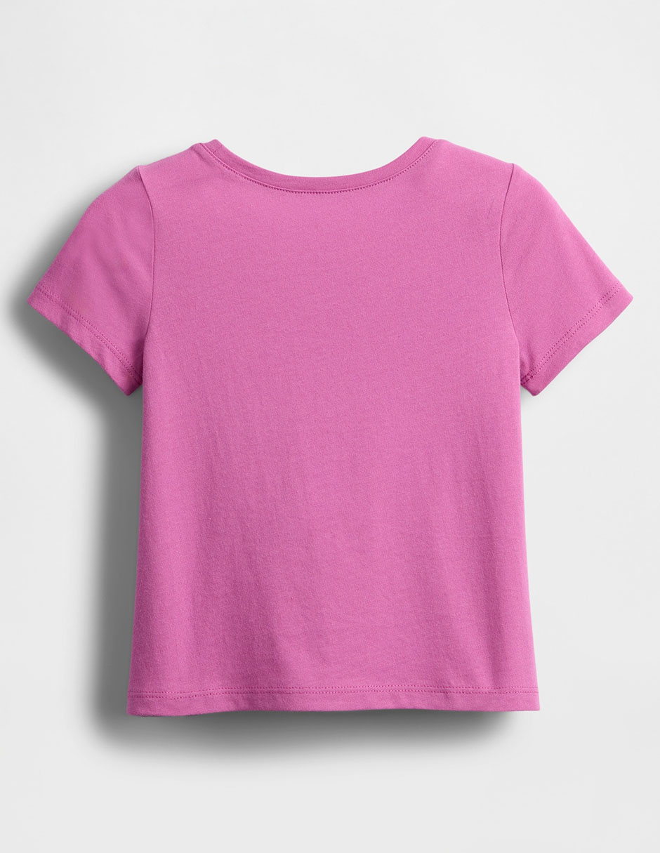 Playera manga corta para bebé niña 2