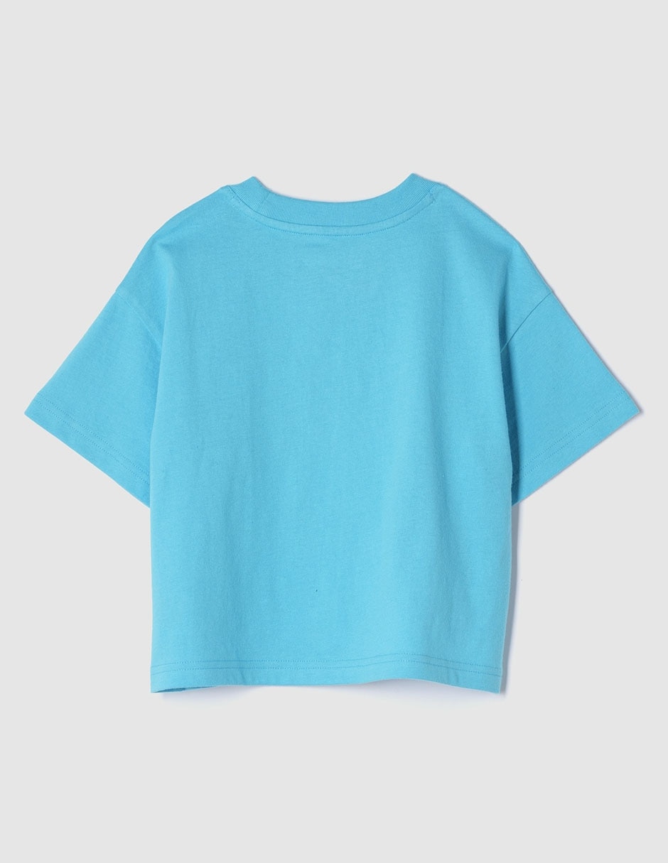 Playera manga corta para niña