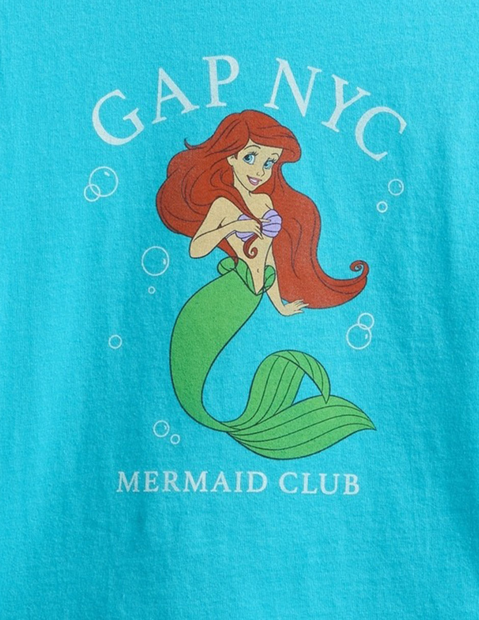 Playera manga corta para niña