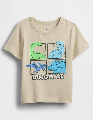 Playera manga corta para niño