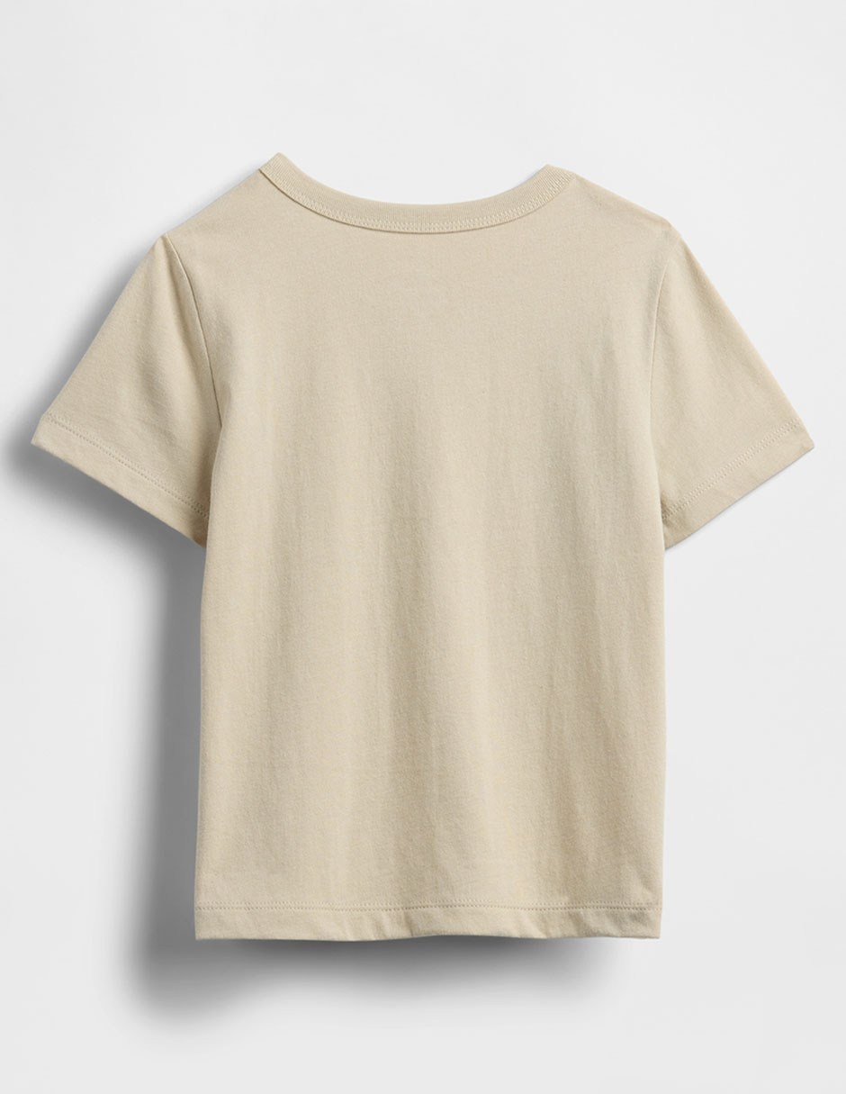 Playera manga corta para niño