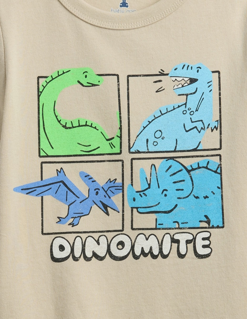 Playera manga corta para niño
