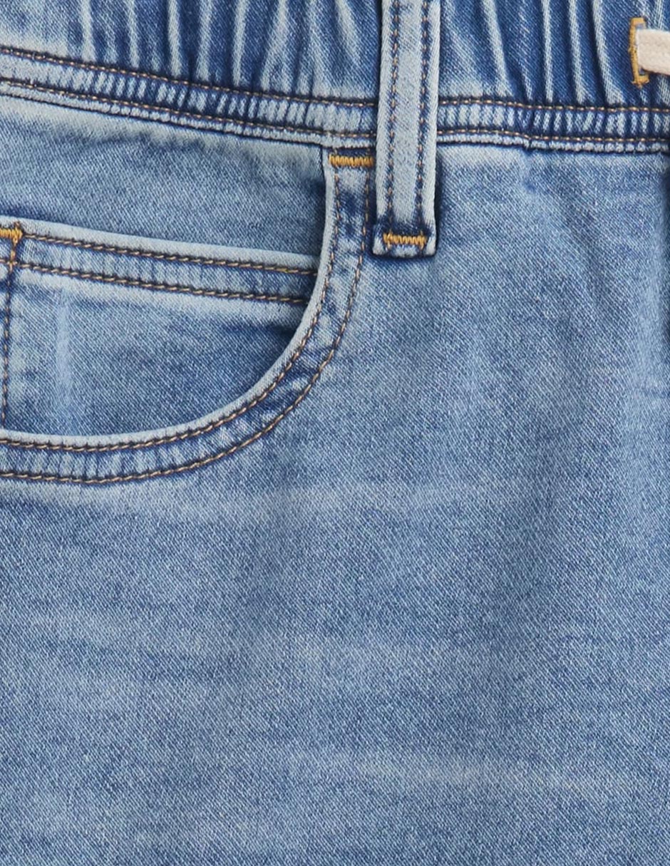 Jeans slim deslavado para niño