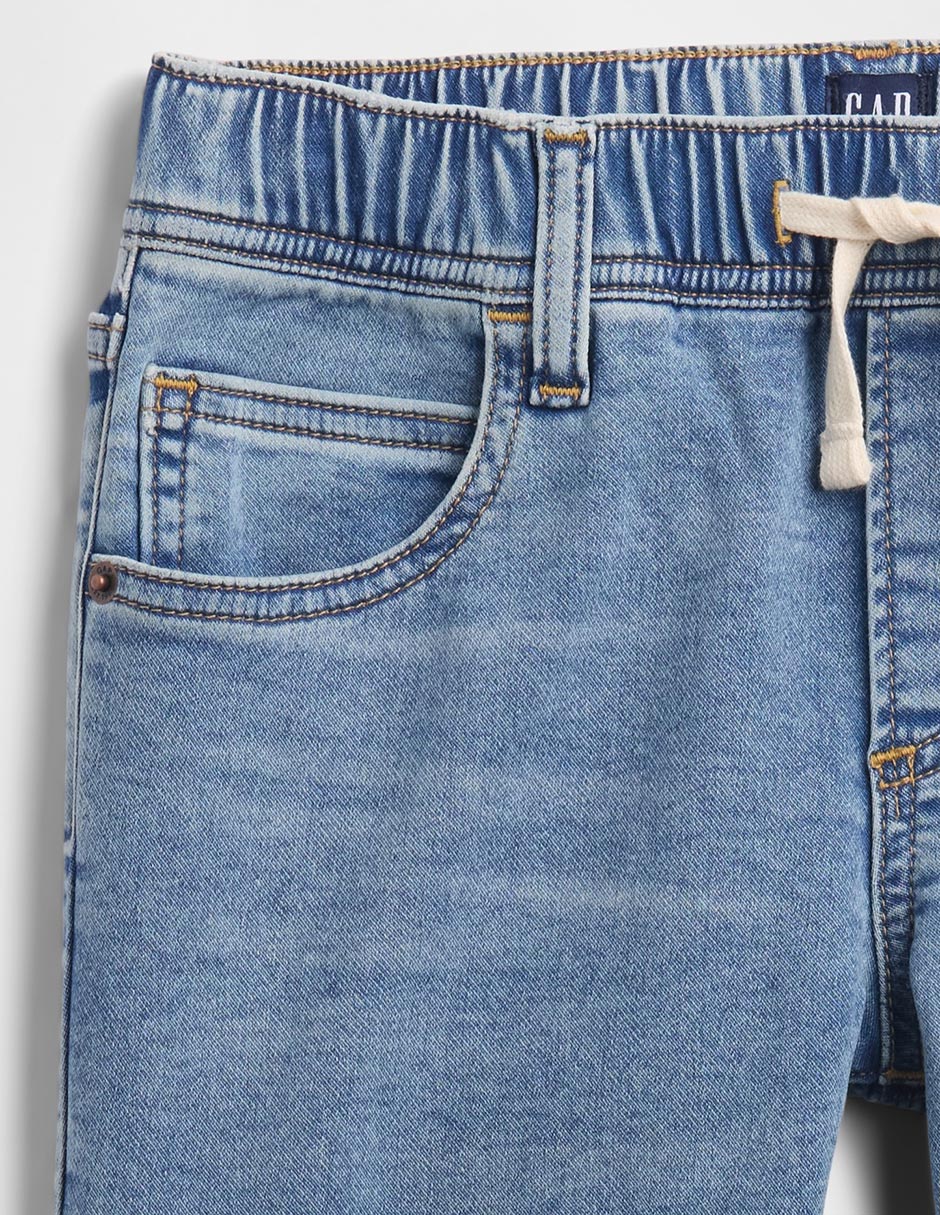 Jeans slim deslavado para niño
