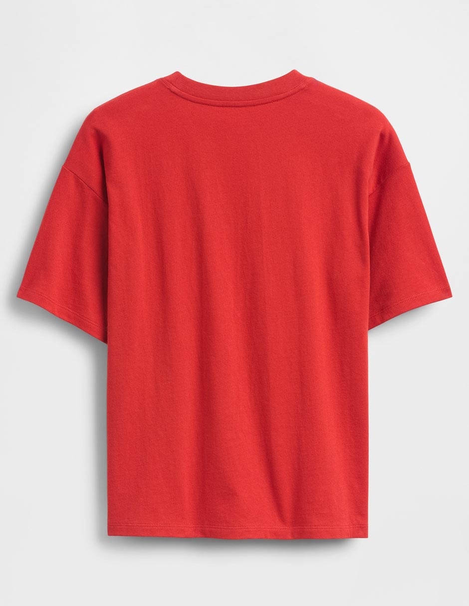 Playera manga corta para niño