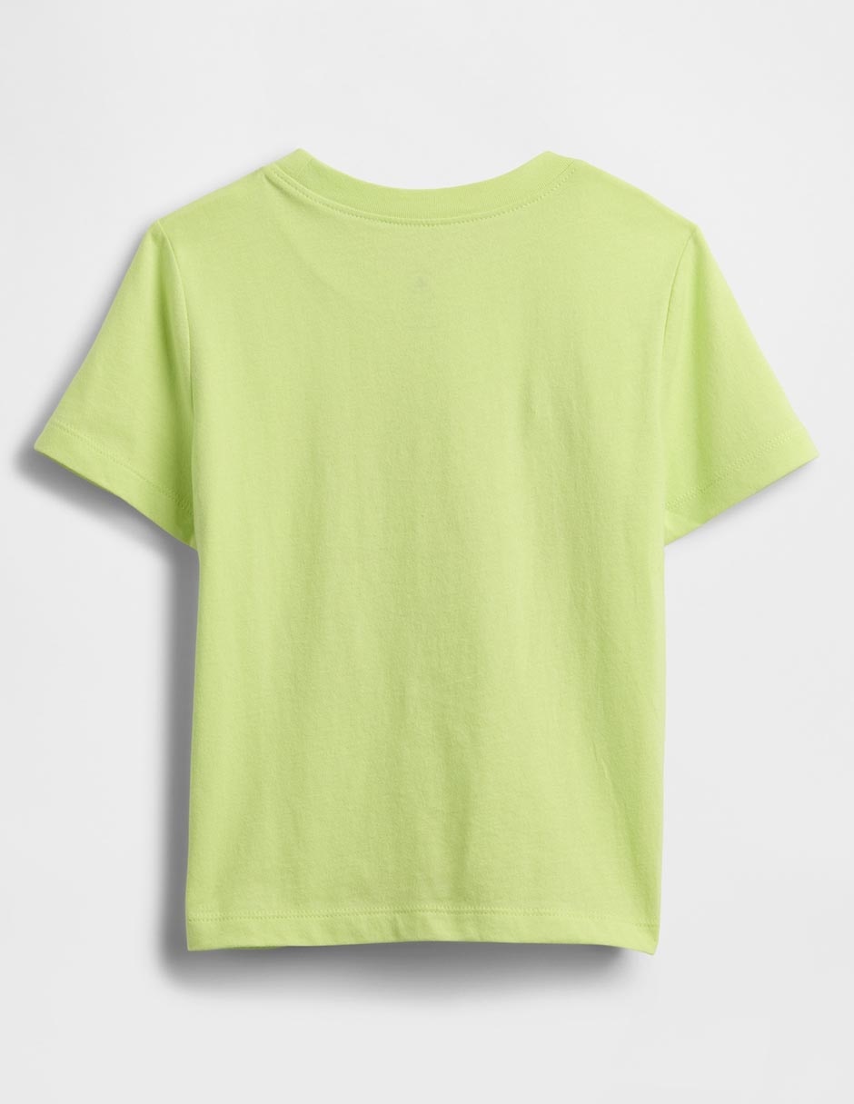 Playera manga corta para niño