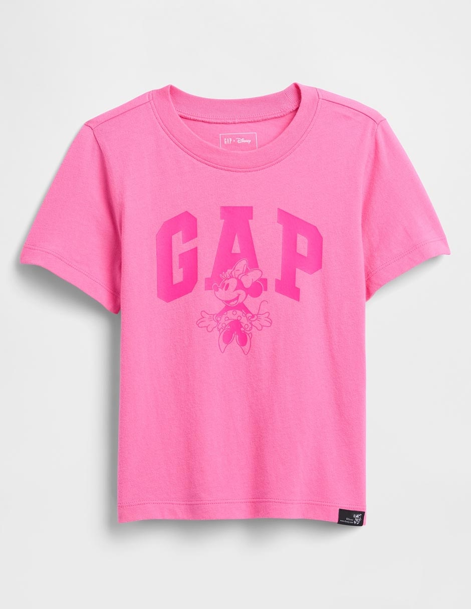 Playera Minnie Mouse Disney manga corta para niña Playera Minnie Mouse Disney manga corta para niña