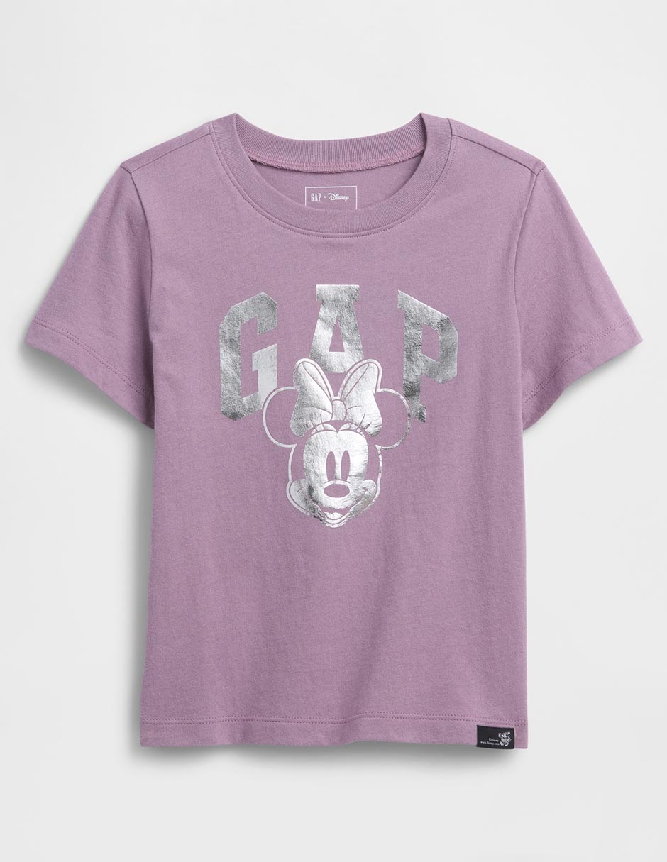 Playera Minnie Mouse Disney manga corta para bebé niña
