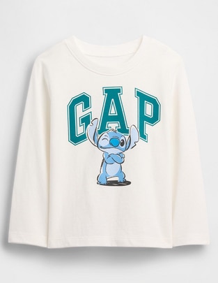 Playera Stitch manga larga para bebé niño