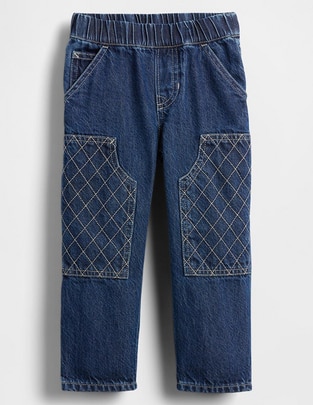Jeans baggy lavado obscuro para niño Jeans baggy lavado obscuro para niño