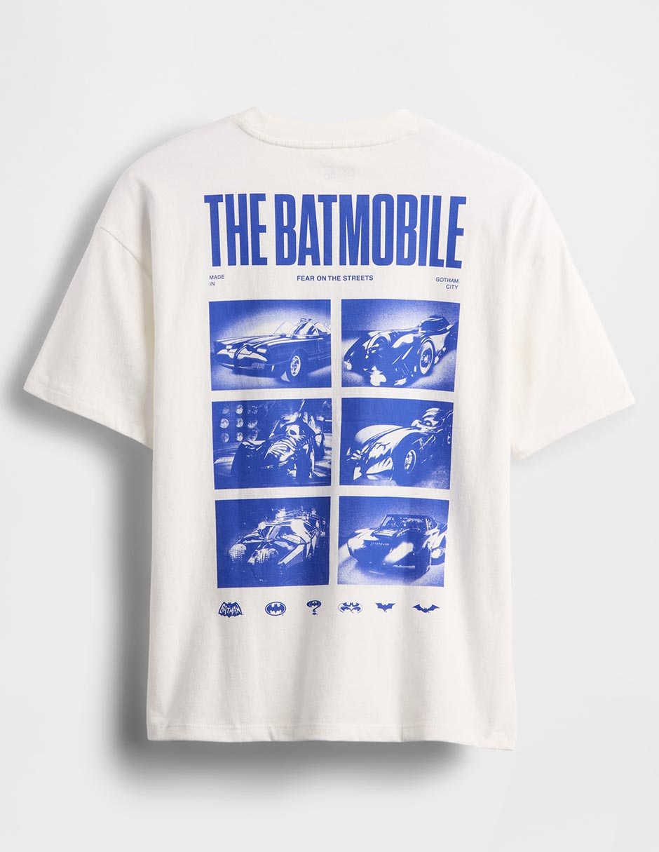 Playera Batman Dc Comics manga larga para niño 2