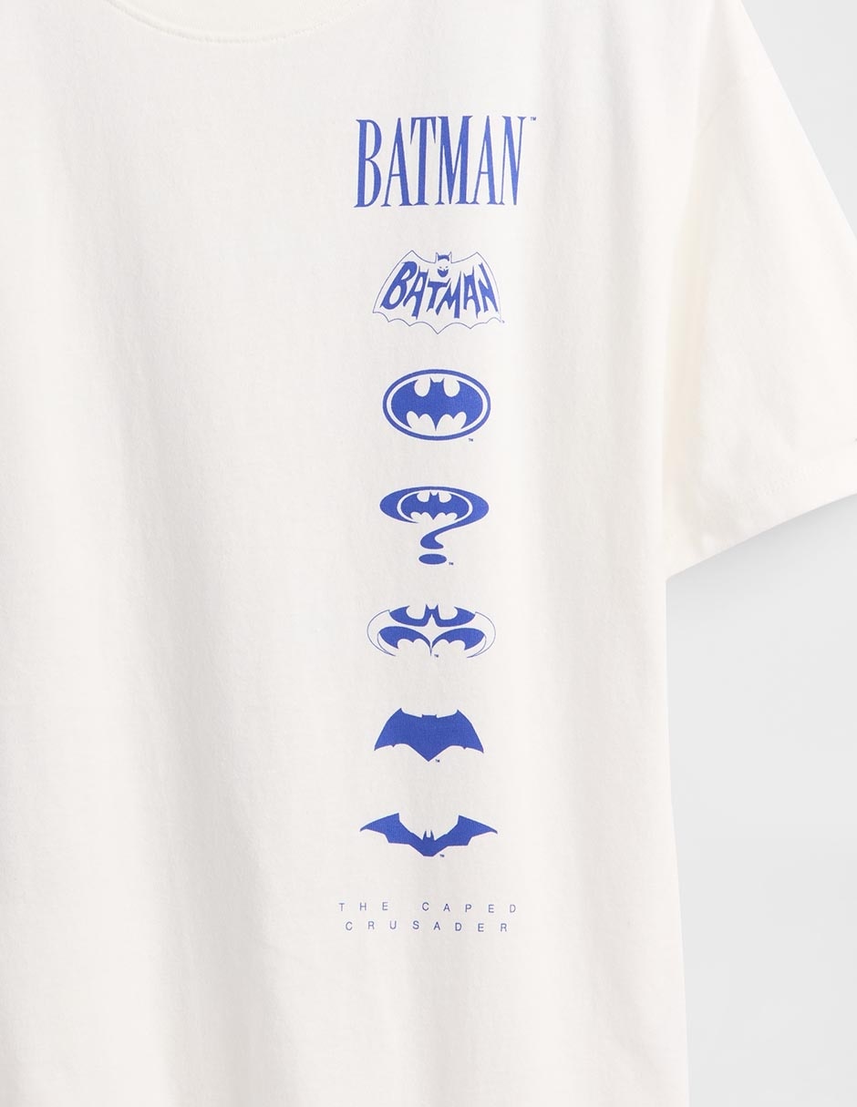 Playera Batman Dc Comics manga larga para niño 3