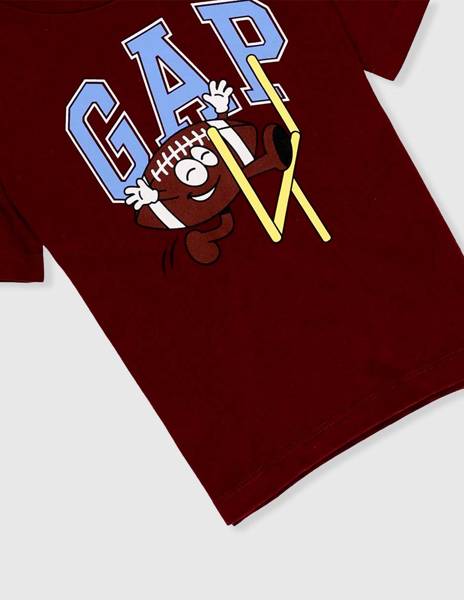 Playera manga corta para bebé niño