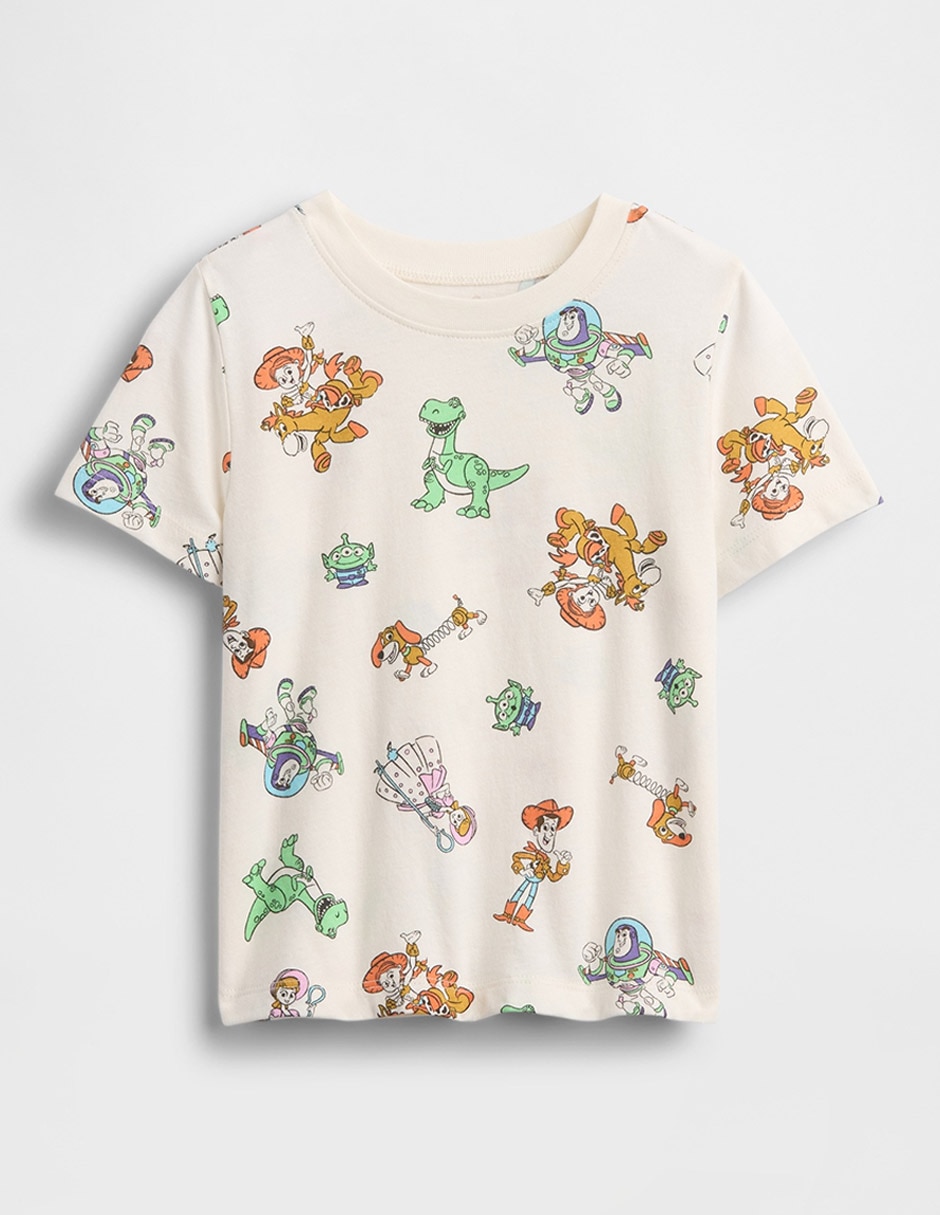 Playera Toy Story manga corta para bebé niño