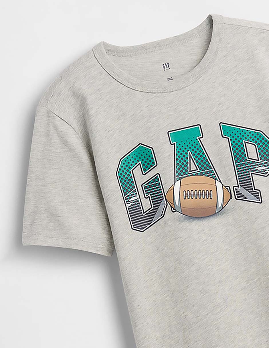 Playera manga corta para niño