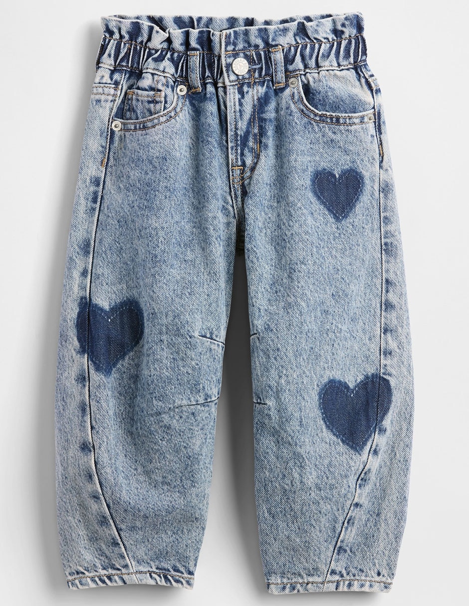 Jeans amplio para niña