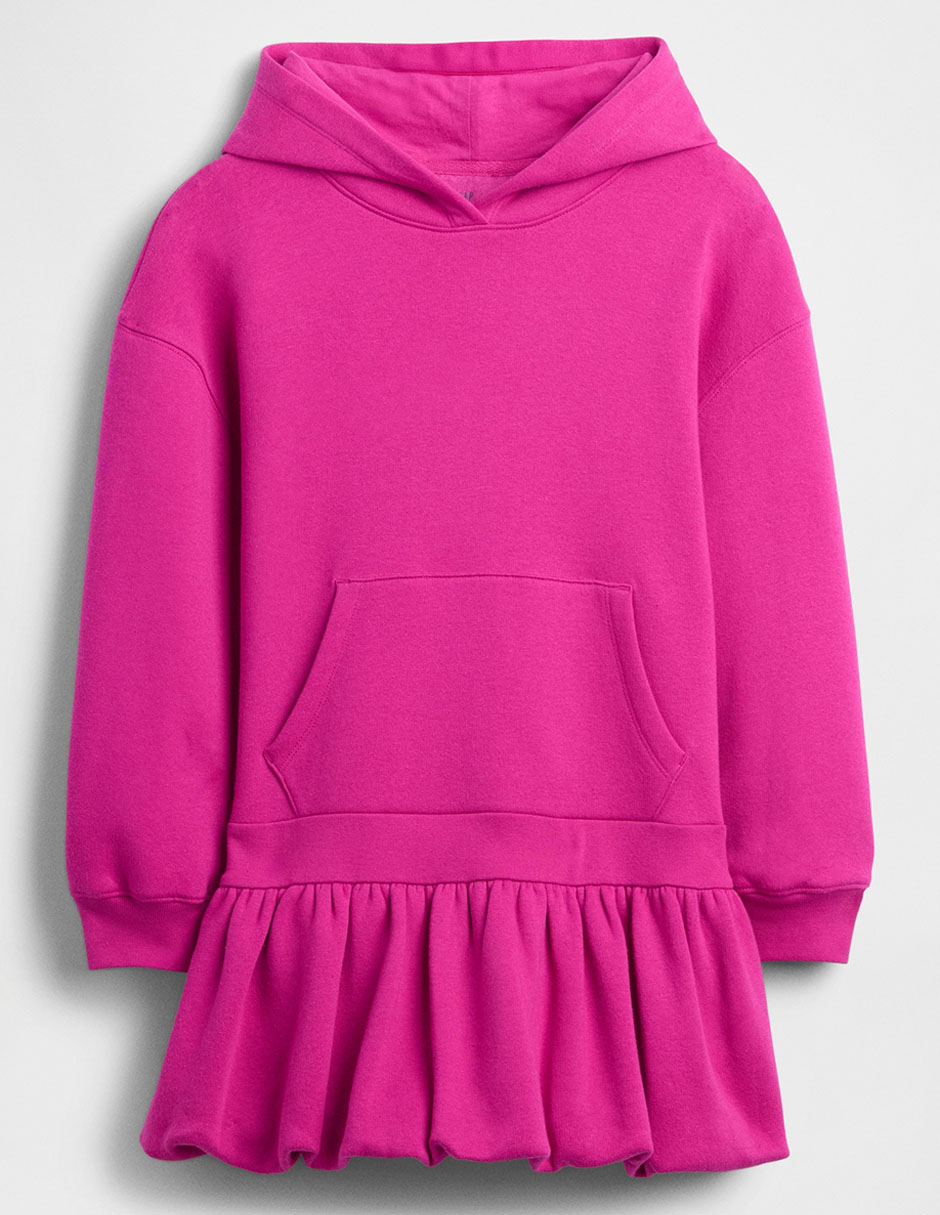 Vestido manga caída para niña 2