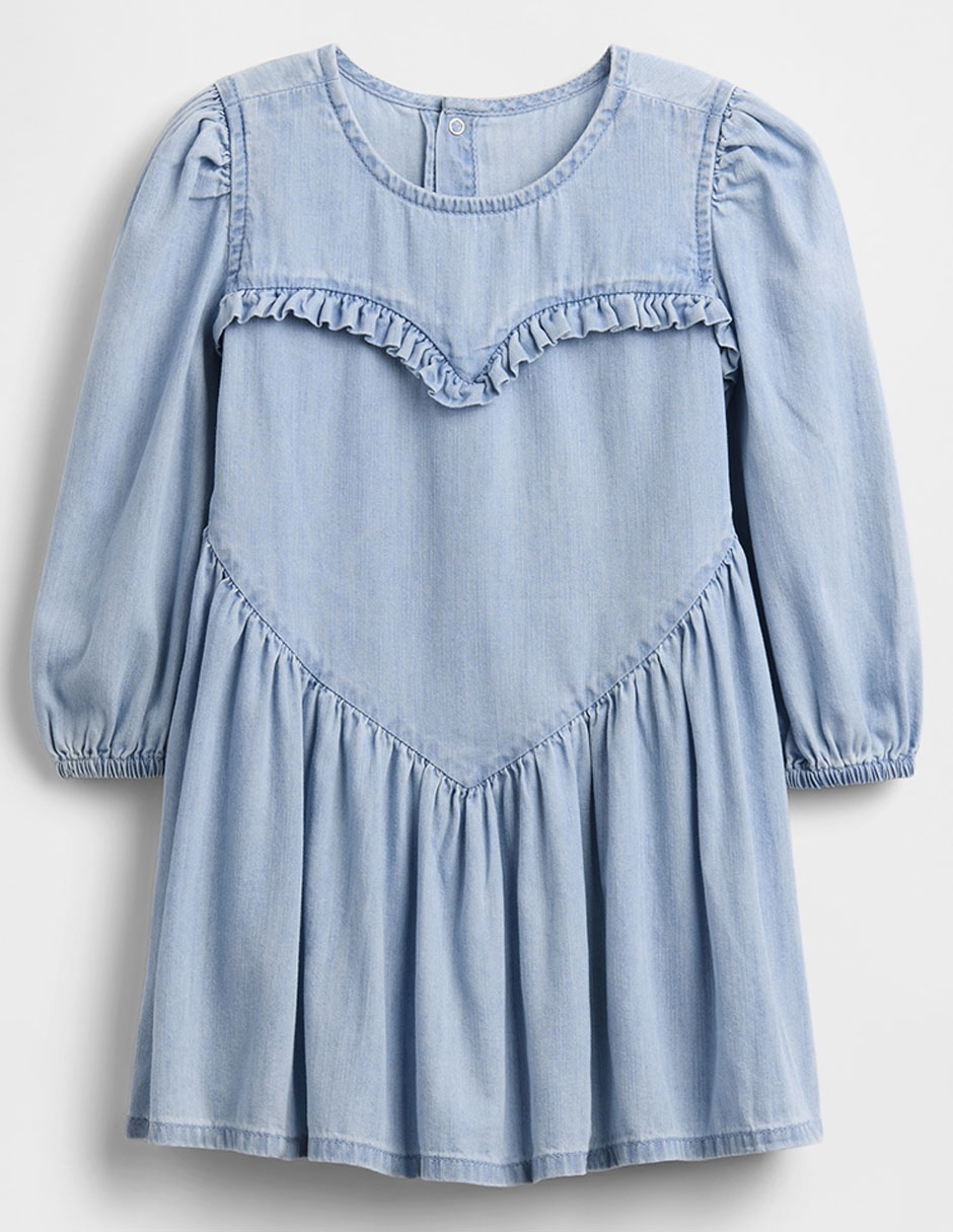 Vestido manga regular para bebé niña Vestido manga regular para bebé niña