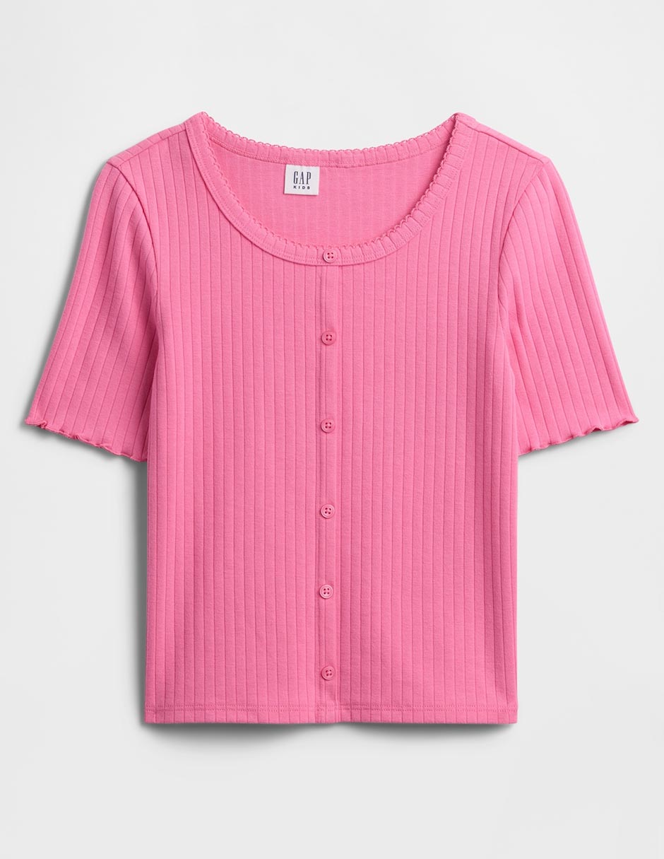 Playera manga corta para niña Playera manga corta para niña